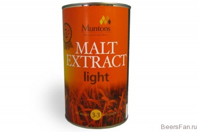 Неохмеленный жидкий солодовый экстракт Muntons Light Extract 1,5 кг
