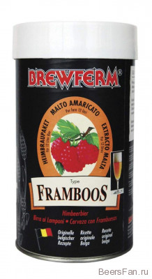 Солодовый экстракт Brewferm FRAMBOOS (1,5 кг)