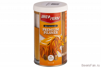 Солодовый экстракт Brewferm "Premium Pilsner", 1,5 кг