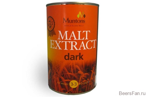 Неохмеленный жидкий солодовый экстракт Muntons Dark Malt Ext 1,5 кг