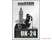 Дрожжи Турбо Puriferm UK-24 Turbo, 175гр.