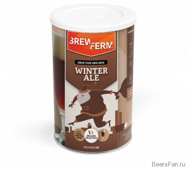 Солодовый экстракт Brewferm "Winter Ale", 1,5 кг