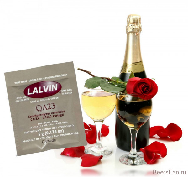 Дрожжи винные Lalvin QA-23 (10 грамм)